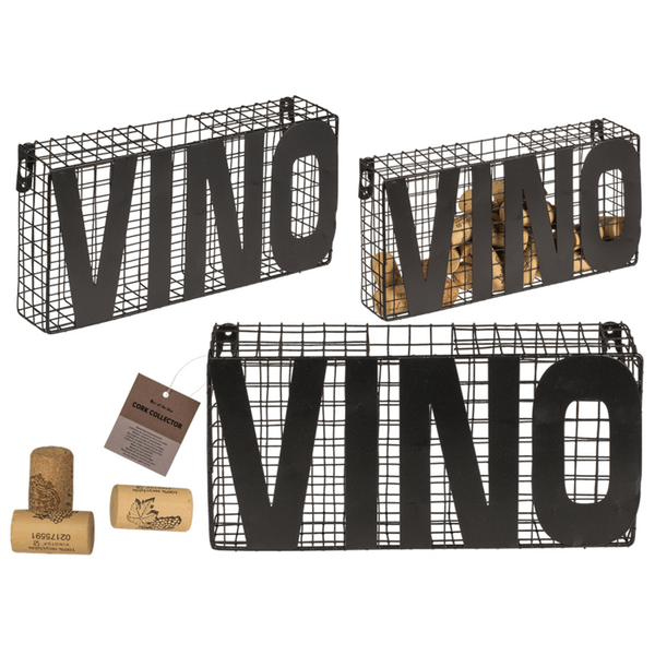 Dekorativni sakupljač pluta, vino